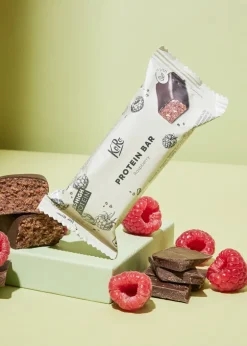 Veganer Bio Proteinriegel Raspberry 50 g