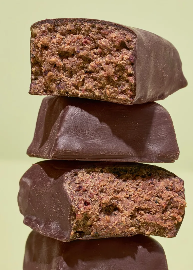 Veganer Bio Proteinriegel Raspberry 50 g
