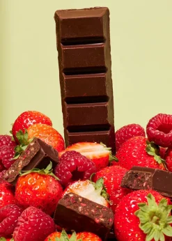 Veganer Bio Schokoriegel mit Beeren 50 g