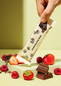 Veganer Bio Schokoriegel mit Beeren 50 g