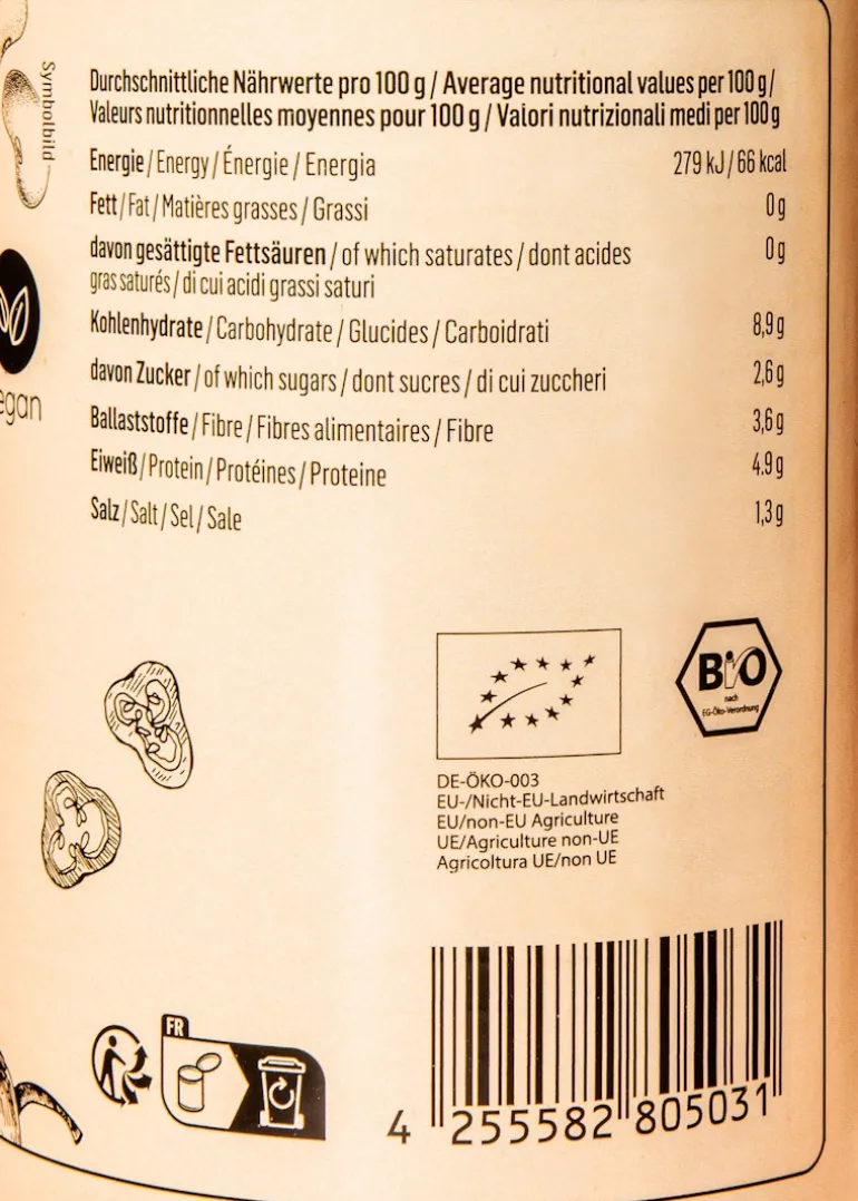 Veganes Bio Chili Sin Carne 400 g