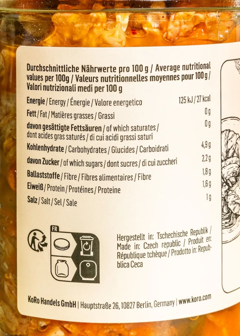 Veganes Kimchi 350 g