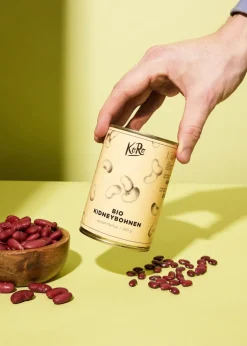 Verzehrfertige Bio Kidneybohnen in der Dose 240 g