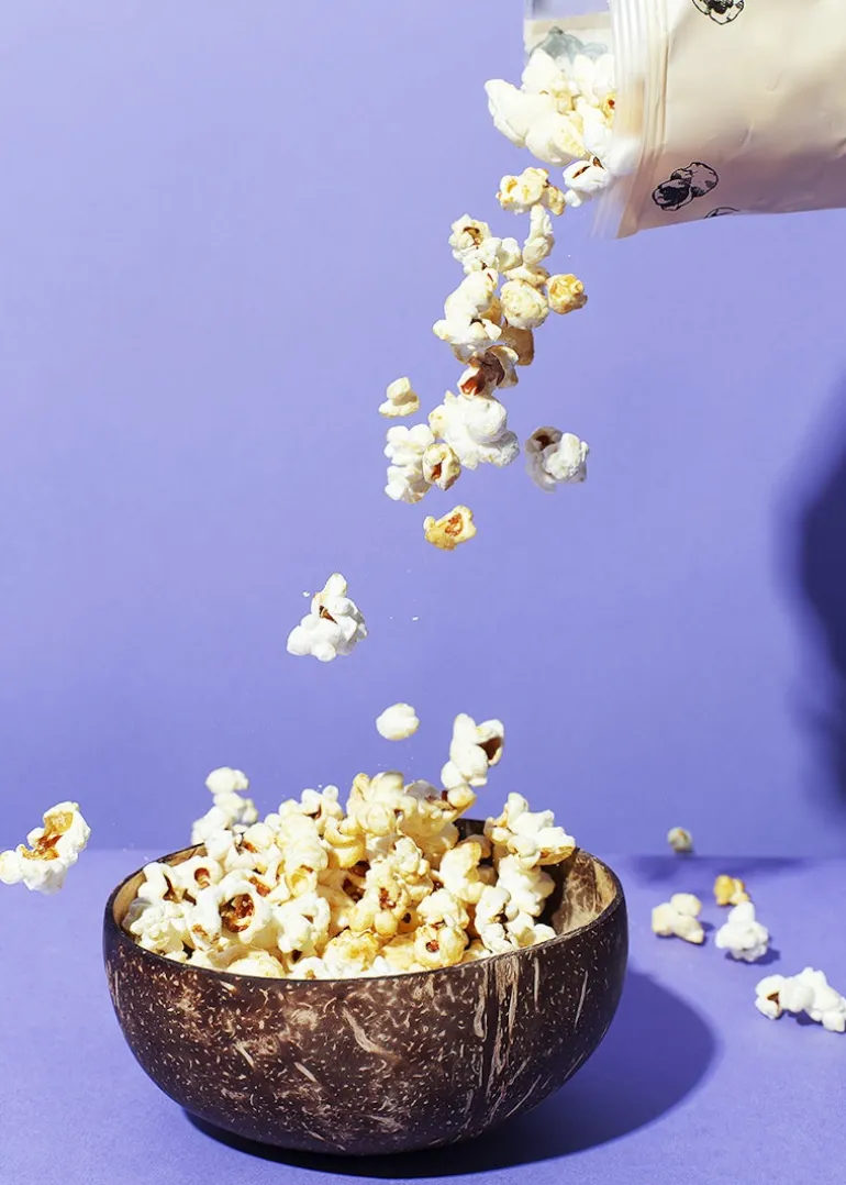 Verzehrfertiges Bio Popcorn süß und salzig 90 g