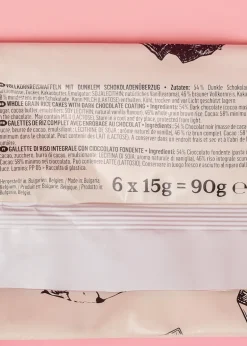 Vollkornreiswaffeln mit dunkler Schokolade 90 g