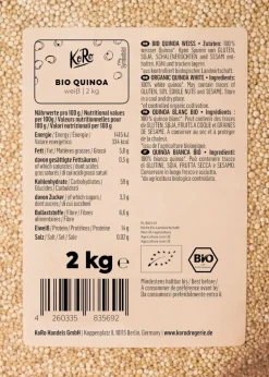 Weiße Bio Quinoa 2 kg